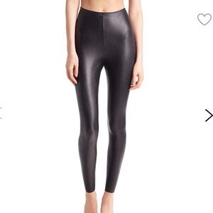 Commando Faux-Leather Leggings, size M
